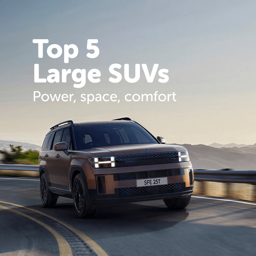 Top 5 large SUVs including Toyota Prado and Ford Everest