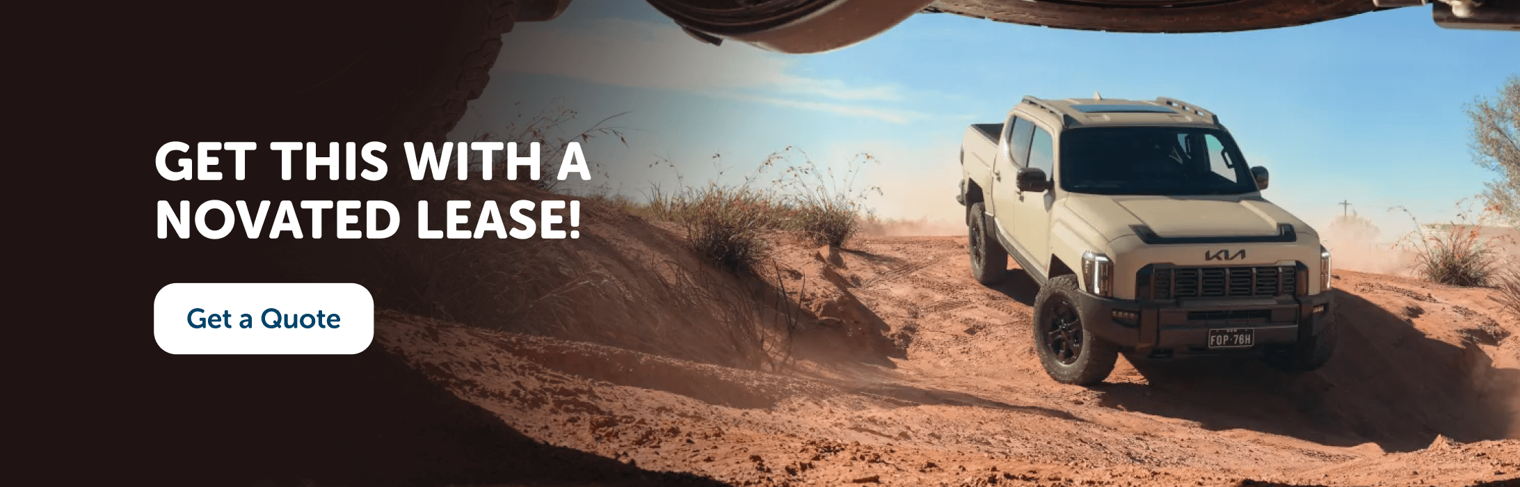 Kia Tasman X-Pro Banner